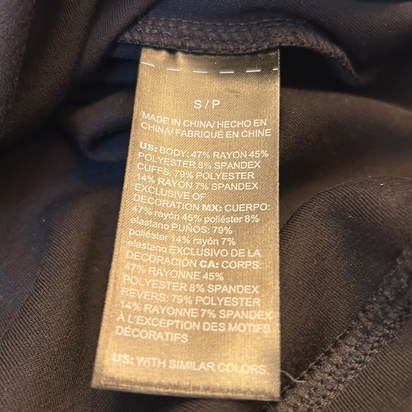 White House Black Market Lace Up Butter Lucca in Black - Picture 3 of 3